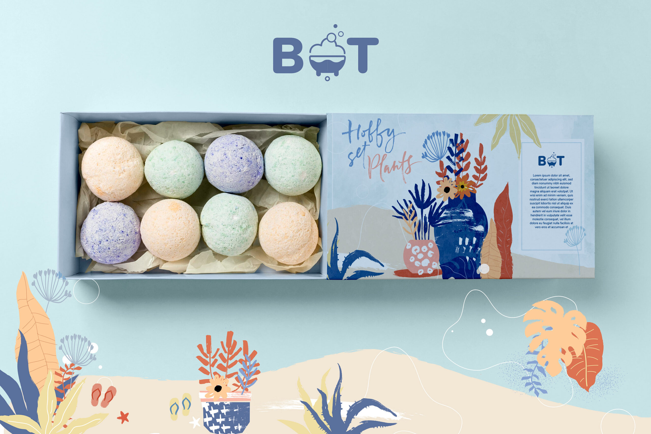Bath Bombs Packaging  